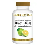 2x Golden Naturals Ester-C 1000mg Vegan 90 tabletten