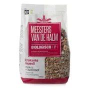 De Halm Krokante Muesli Kokos Hazelnoot Biologisch 500GR