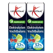2x Lucovitaal Elektrolyten Vochtbalans 10 bruistabletten