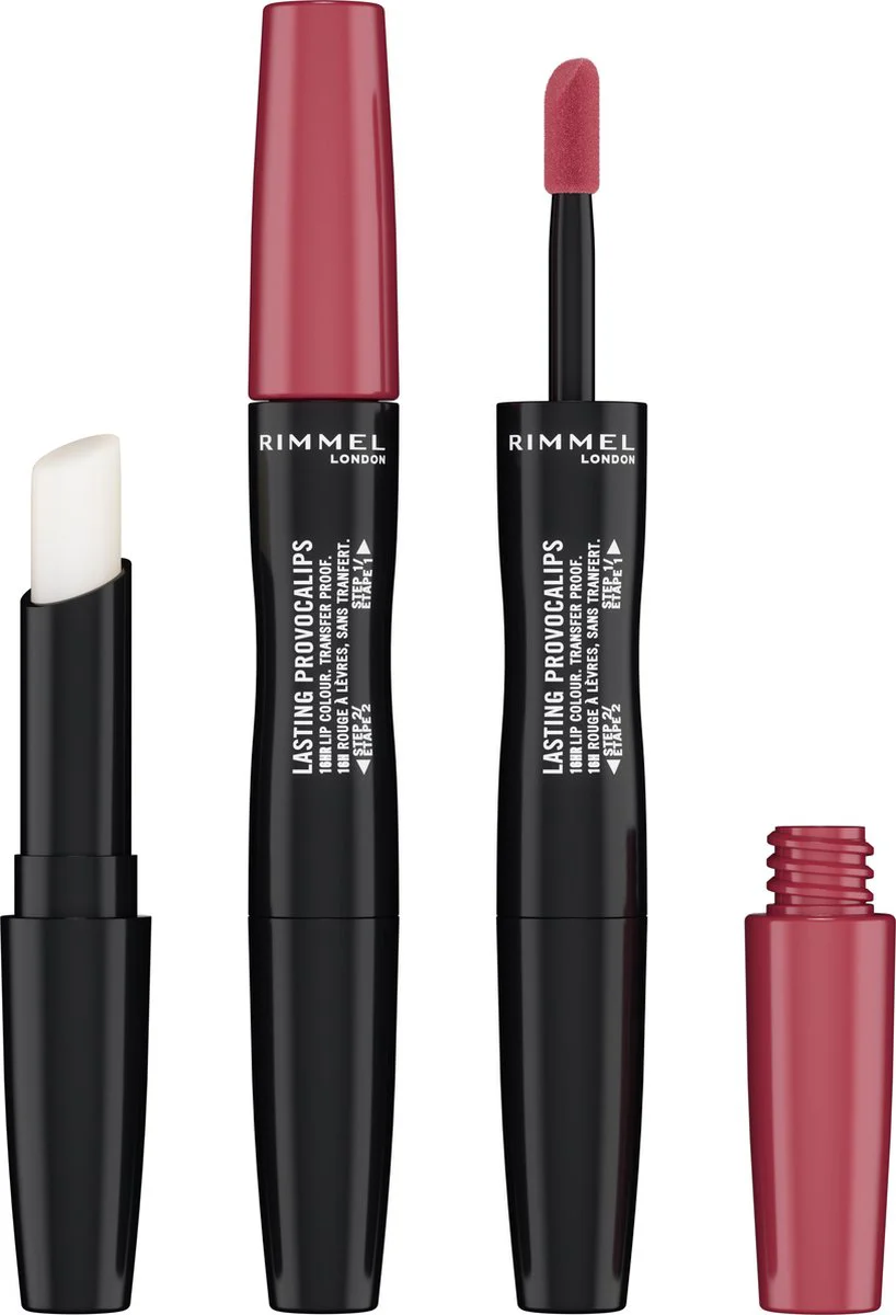 Rimmel Lasting Provocalips Lip Color Liquid Lipstick 210 Pinkcase Of Emergency 2,2 ml
