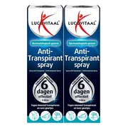2x Lucovitaal Anti-Transpirant Spray 40 ml