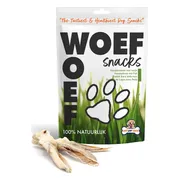 Woef Woef Hondensnack Konijnenoren met Haar L 250 gr