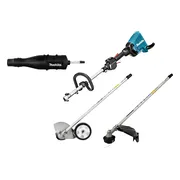 Makita DUX60ZX9 Accu Combisysteem + Kantensnijder, Bosmaaier & Bladblazer 2x18V Basic Body