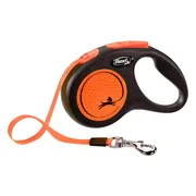 Flexi Rollijn New Neon Tape 5 mtr tot 15 kg Oranje