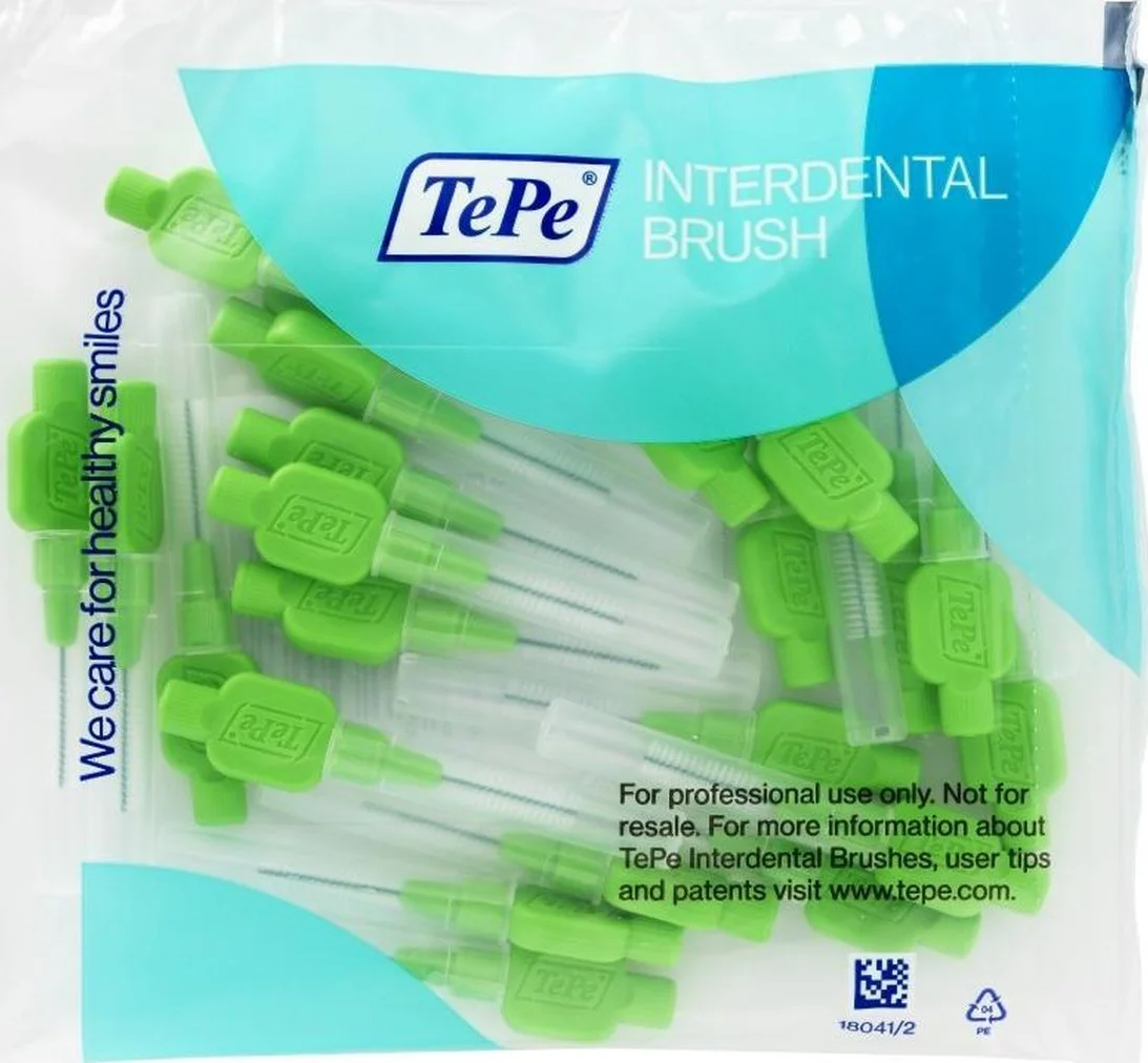 TePe Ragers Origineel 0,8 mm Groen - 25 stuks