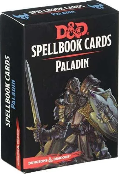 D&D 5.0 Spellbook Cards - Paladin