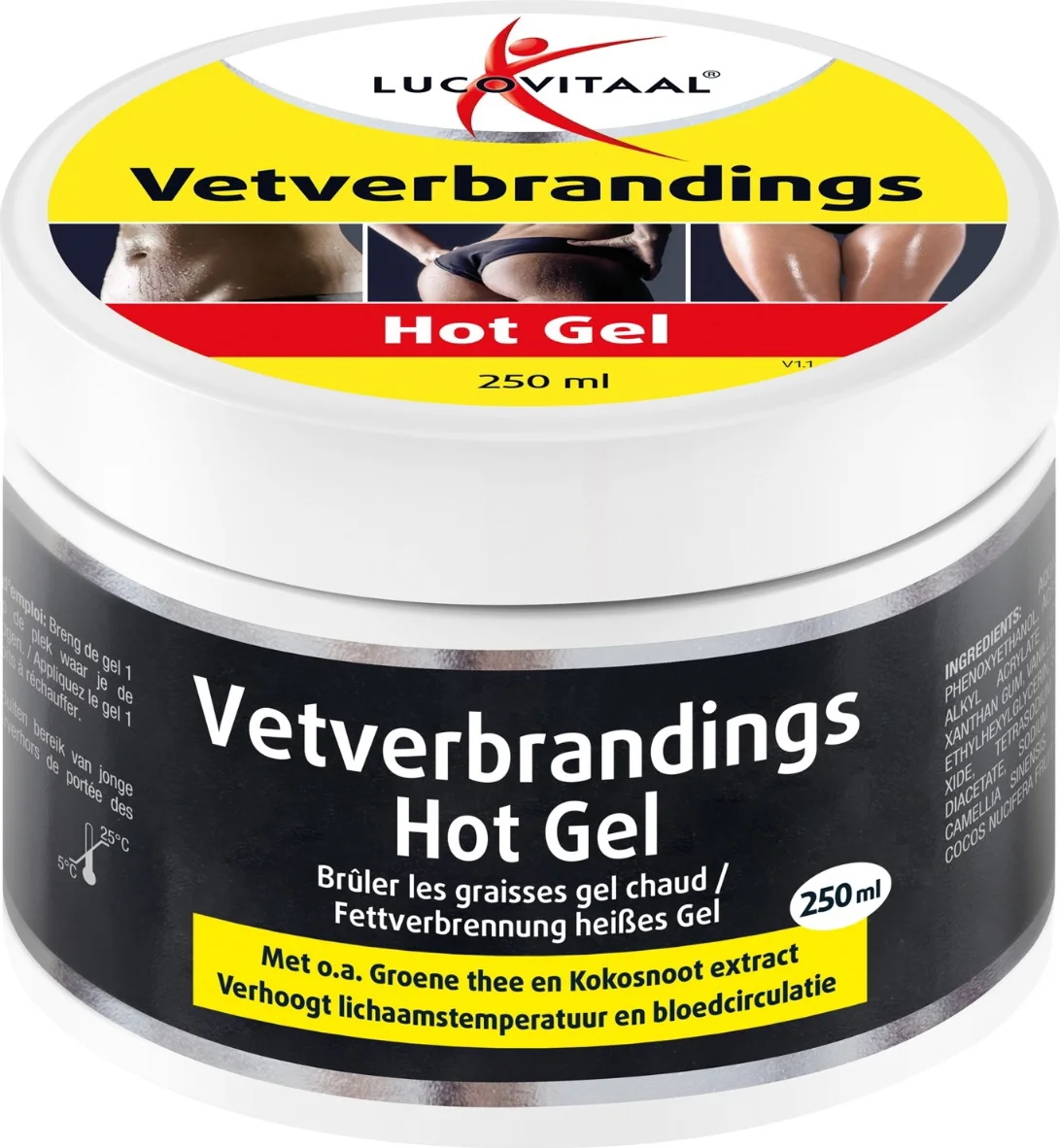 Lucovitaal Vetverbrandings Hot Gel 200 ml