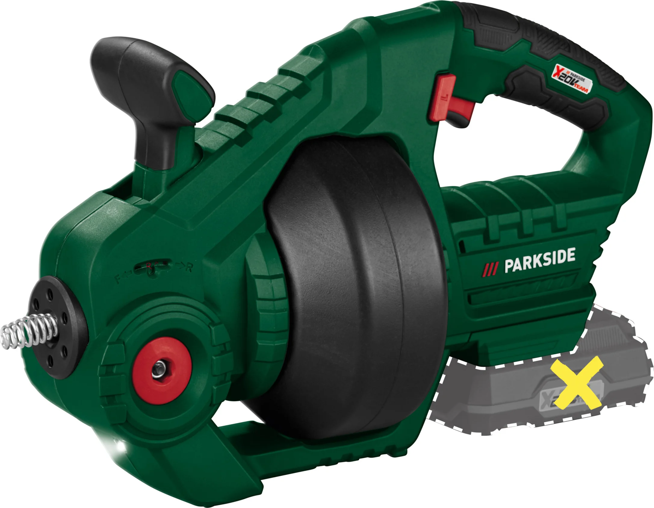 PARKSIDE Accu-gootsteenontstopper 20 V zonder accu en lader
