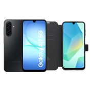 Samsung Galaxy A17 128GB Zwart 5G + BlueBuilt Book Case Zwart