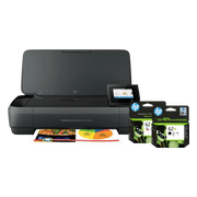 HP OfficeJet 250 Mobile Printer + 1 set extra XL cartridges