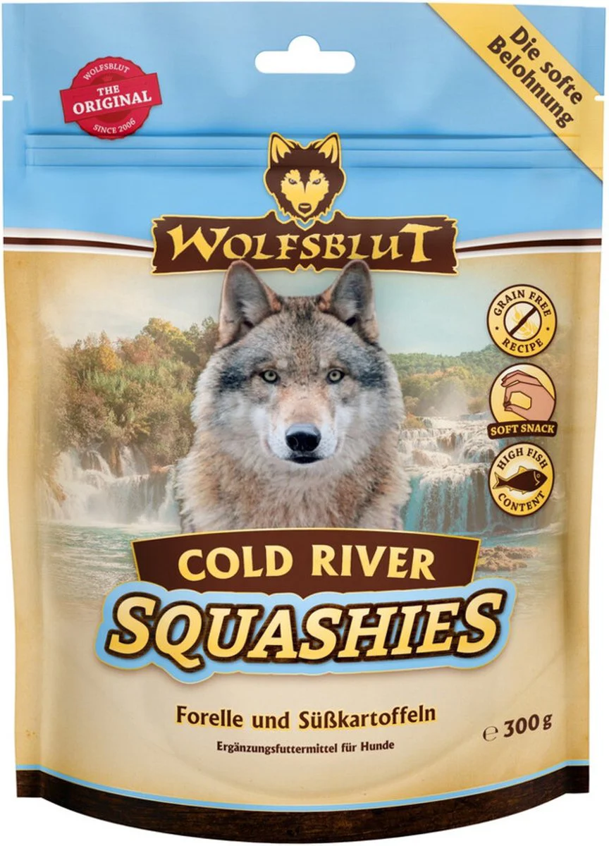 6x Wolfsblut Squashies Cold River 300 gr
