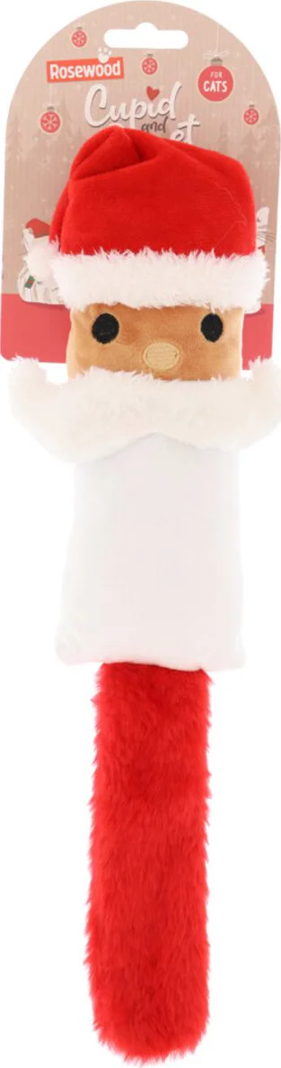 Rosewood Kattenspeelgoed Cupid & Comet Scott Santa Kicker
