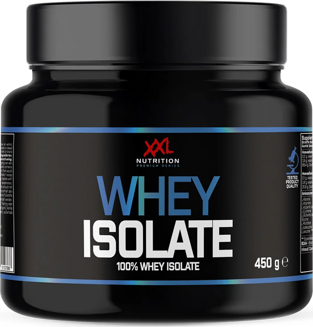 XXL Nutrition Whey Isolaat Vanille 450 gr