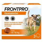 Frontpro Hond M 4-10 kg 3 tabletten