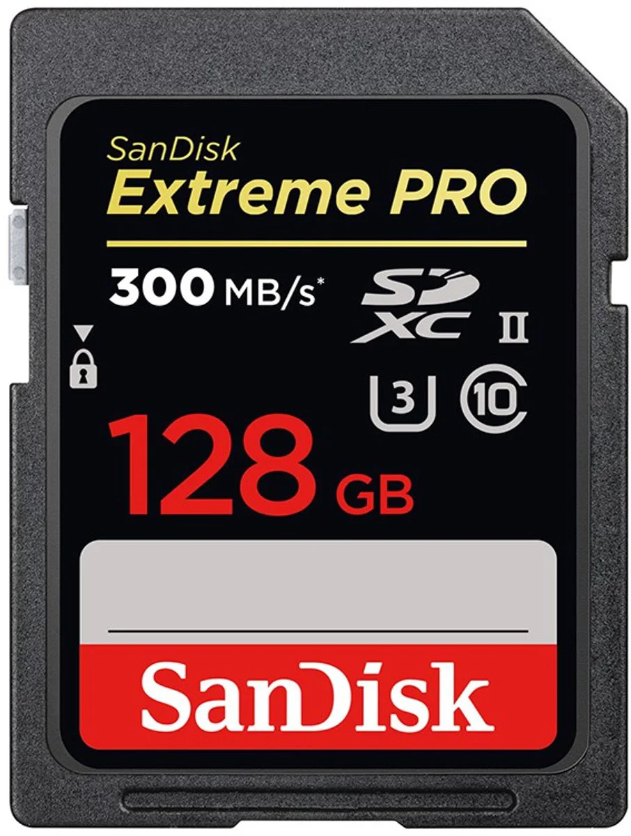 SanDisk SDXC Extreme Pro 128GB 300MB/s