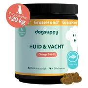 DogSuppy Grote Hond Huid & Vacht 90 stuks