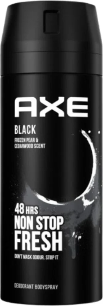 Axe Deodorant Bodyspray Black 150 ml