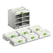 Festool SYS3-RK/6 M 337-Set Systainer³ Rack - 577816