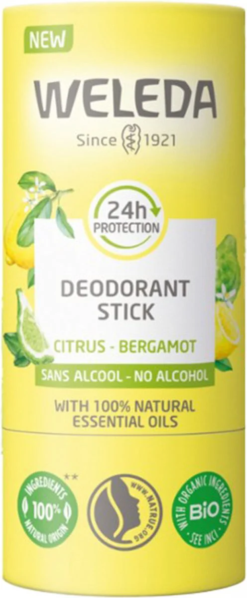 Weleda Citrus & Bergamot 24h Deodorant Stick 50GR