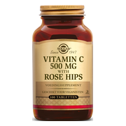 Solgar Vitamine C with Rose Hips (Rozenbottel) 500 mg Tabletten 100TB