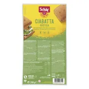 Schar Ciabatta Broodjes Rustica Glutenvrij 200GR