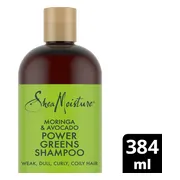 Shea Moisture Moringa & Avocado Power Greens Shampoo 384ML
