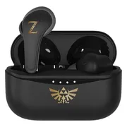 Zelda - draadloze oordopjes | earpods - met oplaadcase - touch control - extra eartips - TWS (zwart)