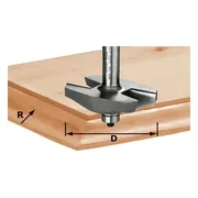 Festool HW S12 D67 x D12 Freesbit Afplatfrees S 12mm 67,0mm R19 - 490127