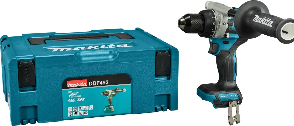 Makita DDF492ZJ Accu schroefboormachine 18V Basic Body in Mbox