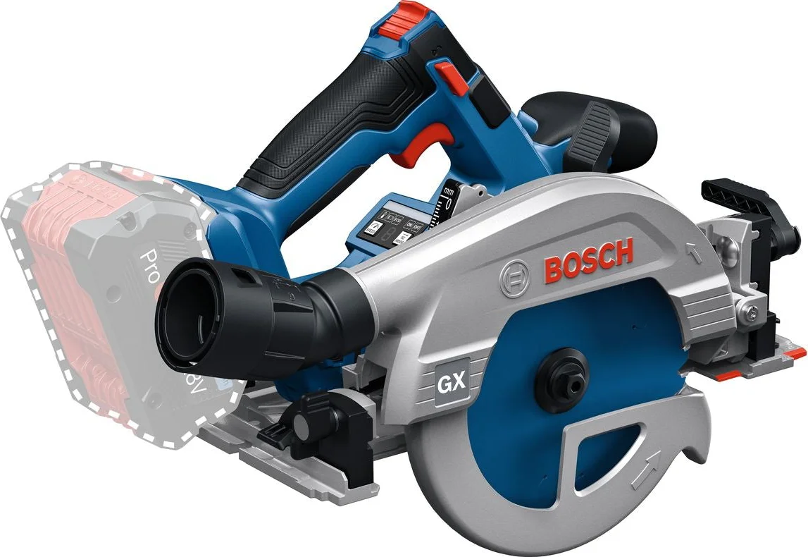 Bosch Professional GKS 18V-57-2 GX Accu cirkelzaag 165mm 18V Basic Body - 06016C1000