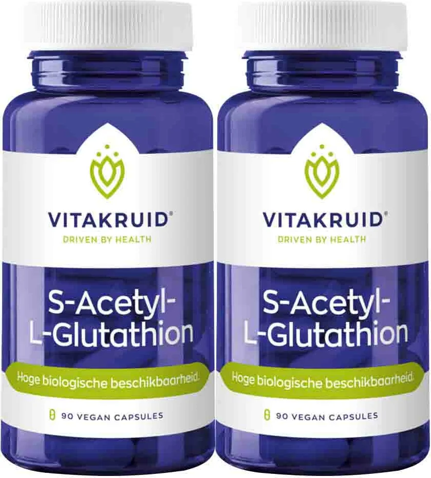 2x Vitakruid S-Acetyl-L-Glutathion 90 vegancapsules