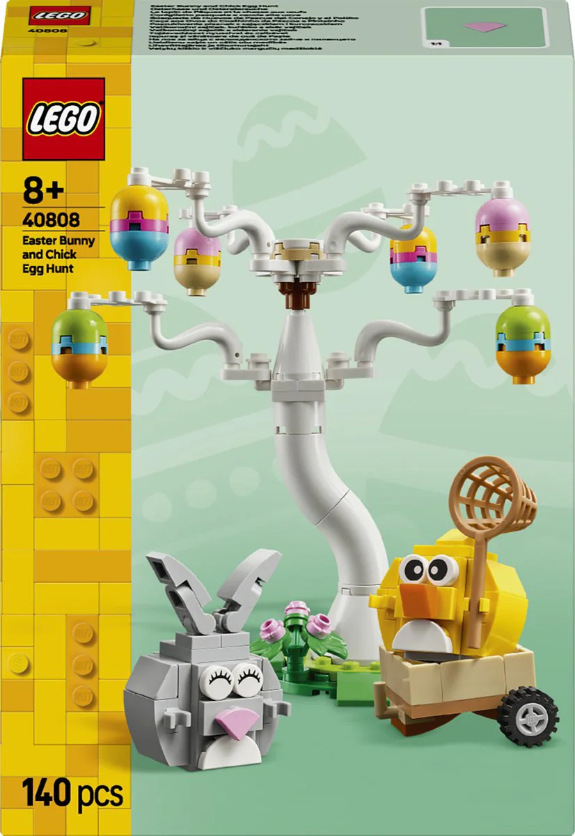 LEGO Eieren zoeken met konijn en kuiken 40808