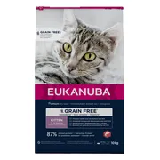 Eukanuba Kattenvoer Droog Kitten Graanvrij Zalm 10 kg