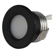 LED Veranda inbouwspot | Mini | Ø31mm | 2 W | Dimbaar - Zwart | 2700K - Warm wit (827)