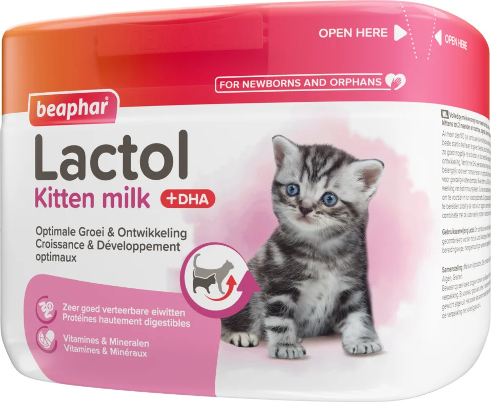 3x Beaphar Lactol Melk Kitten 250 gr