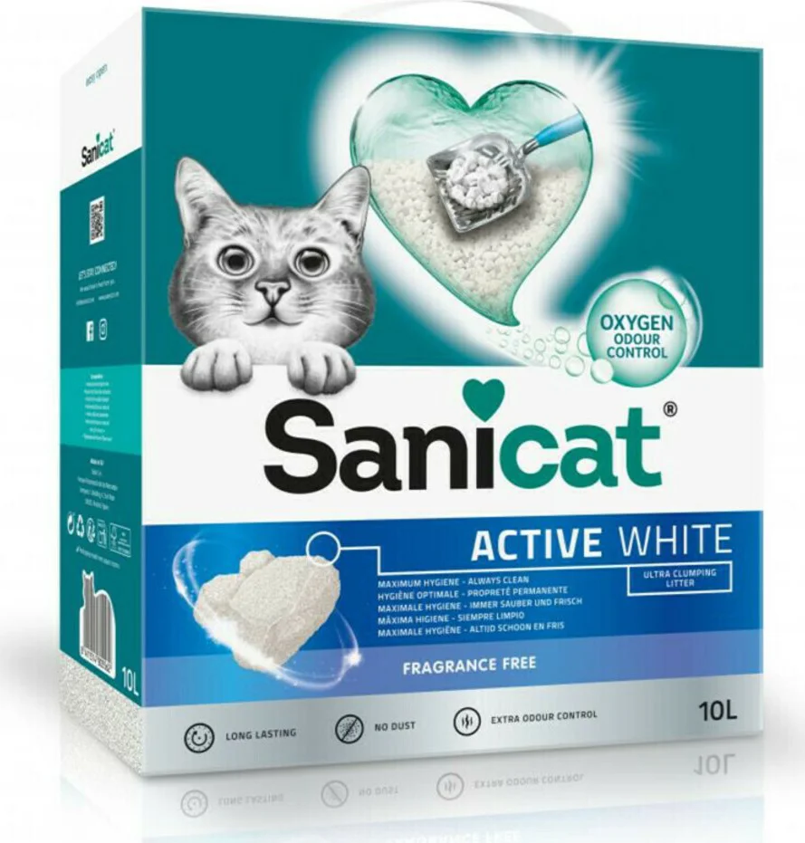 Sanicat Active Wit 10 liter