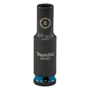 Makita E-16259 Impact Black Krachtdop 3/8" lang | 8 mm