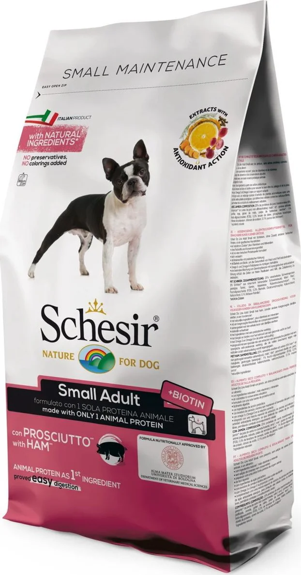 Schesir Hondenvoer Dry Small Ham 2 kg