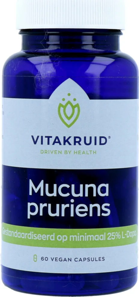 Vitakruid Mucuna Pruriens 400 mg 60 vegancapsules