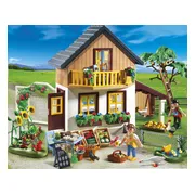 Hoeve met bio-winkel/Maison des fermiers et boutique