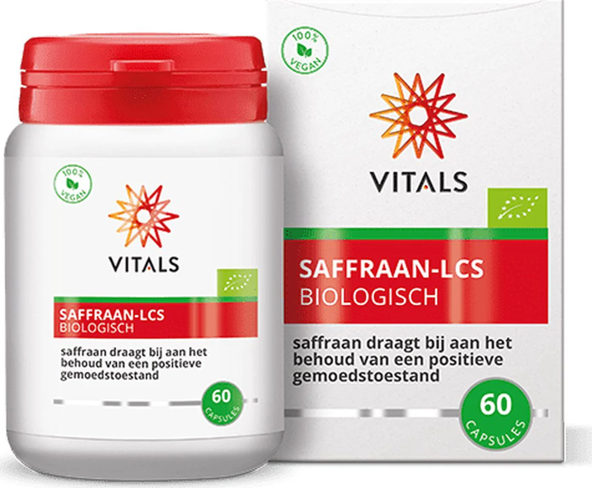 Vitals Saffraan Lcs 28 mg Bio 60 capsules