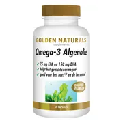 2x Golden Naturals Omega-3 Algenolie 60 capsules