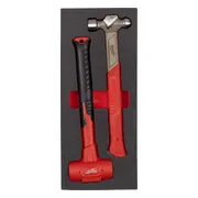 Milwaukee TOOLGUARD™ Foam inlay bolkophamer 450g & terugslagvrije hamer 790g - 4932493254