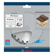 Bosch Professional Cirkelzaagblad PRO Wood | Ø 130 x 2,4 x 20mm 20T - 2608640582