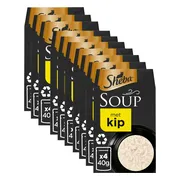 10x Sheba Soup Kattenvoer Natvoer Kip 4 x 40 gr