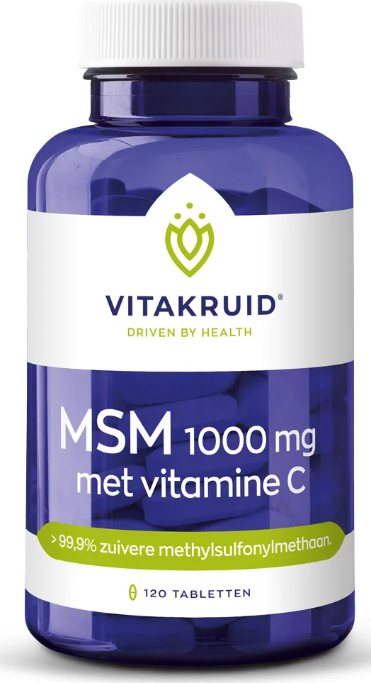 Vitakruid MMS 1000 mg met Vitamine C 120 tabletten