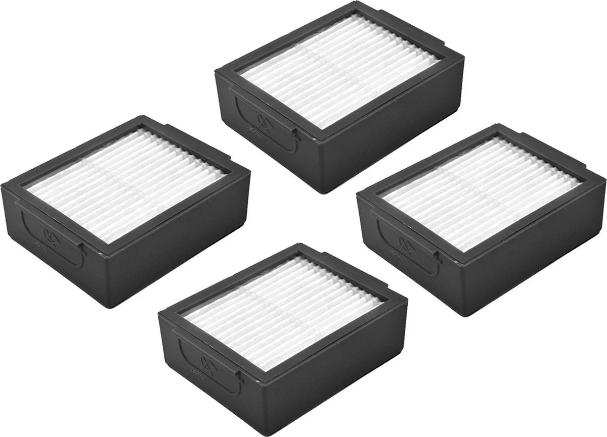 Filter Set geschikt voor iRobot Roomba Combo j7 en Combo j9 (4 Stuks) - LET OP! Niet geschikt voor de Roomba j7/j9, alleen de COMBO modellen met dweil!!