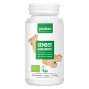 Purasana Biologische Gember Capsules 60VCP