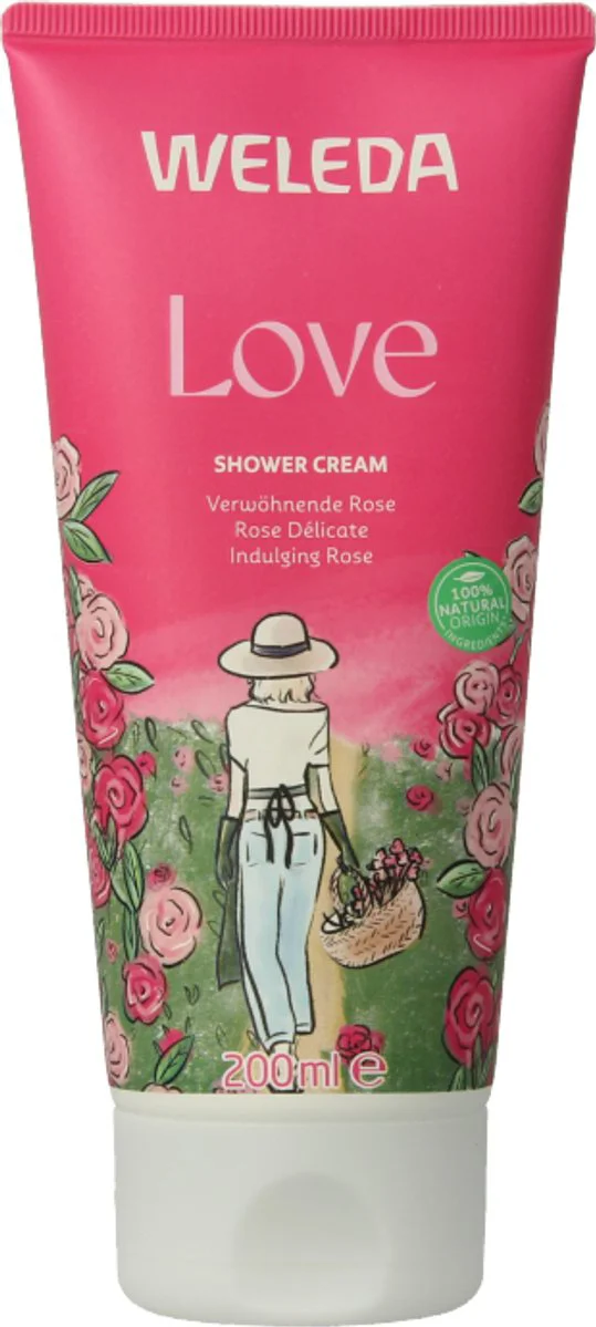 WELEDA Wilde Rozen Douchecrème 200 ml