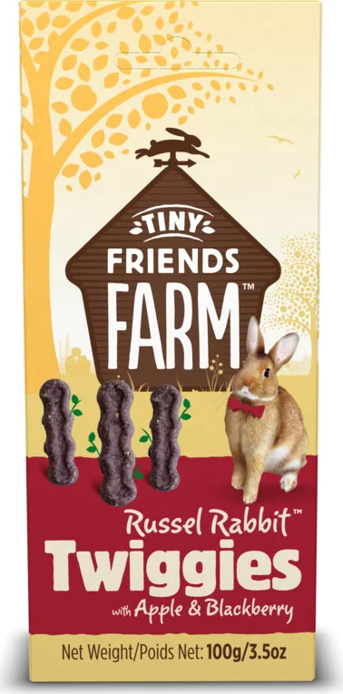 Tiny Friends Farm Russel Twiggies Apple & Blackberry 100 gr